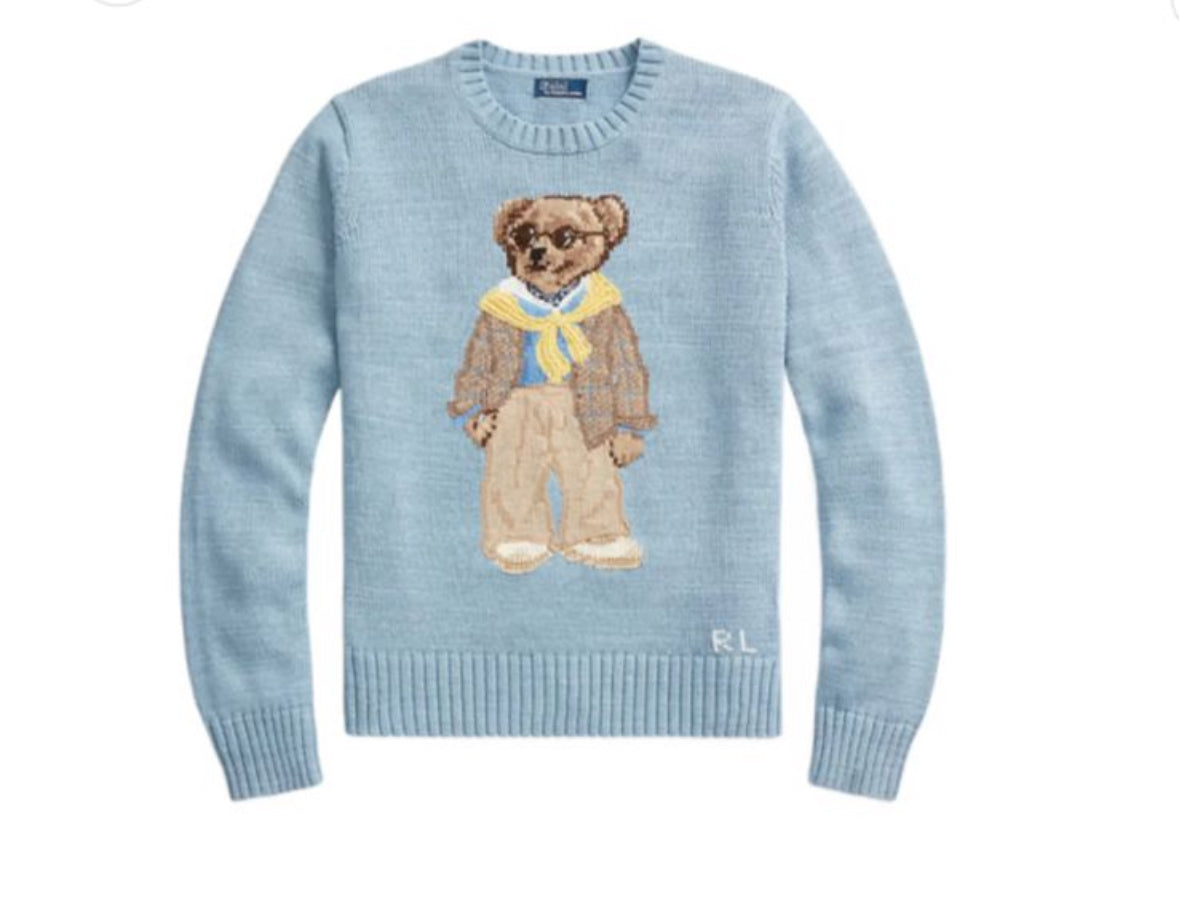 Bear Sweater (Light Blue)