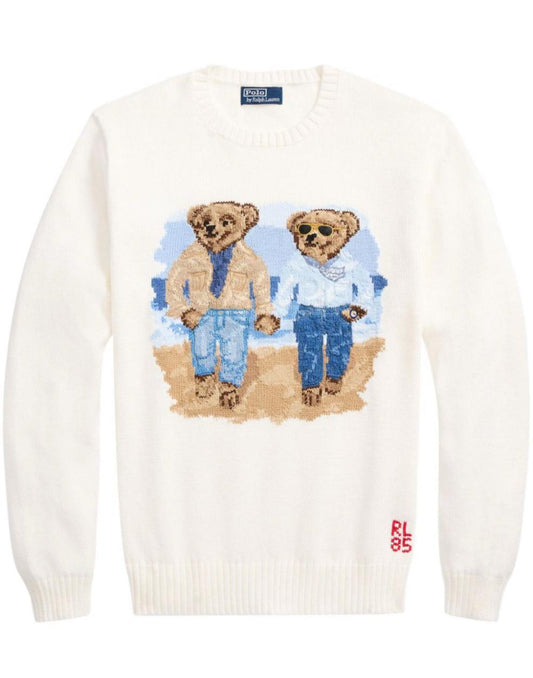 Bear Sweater (White)